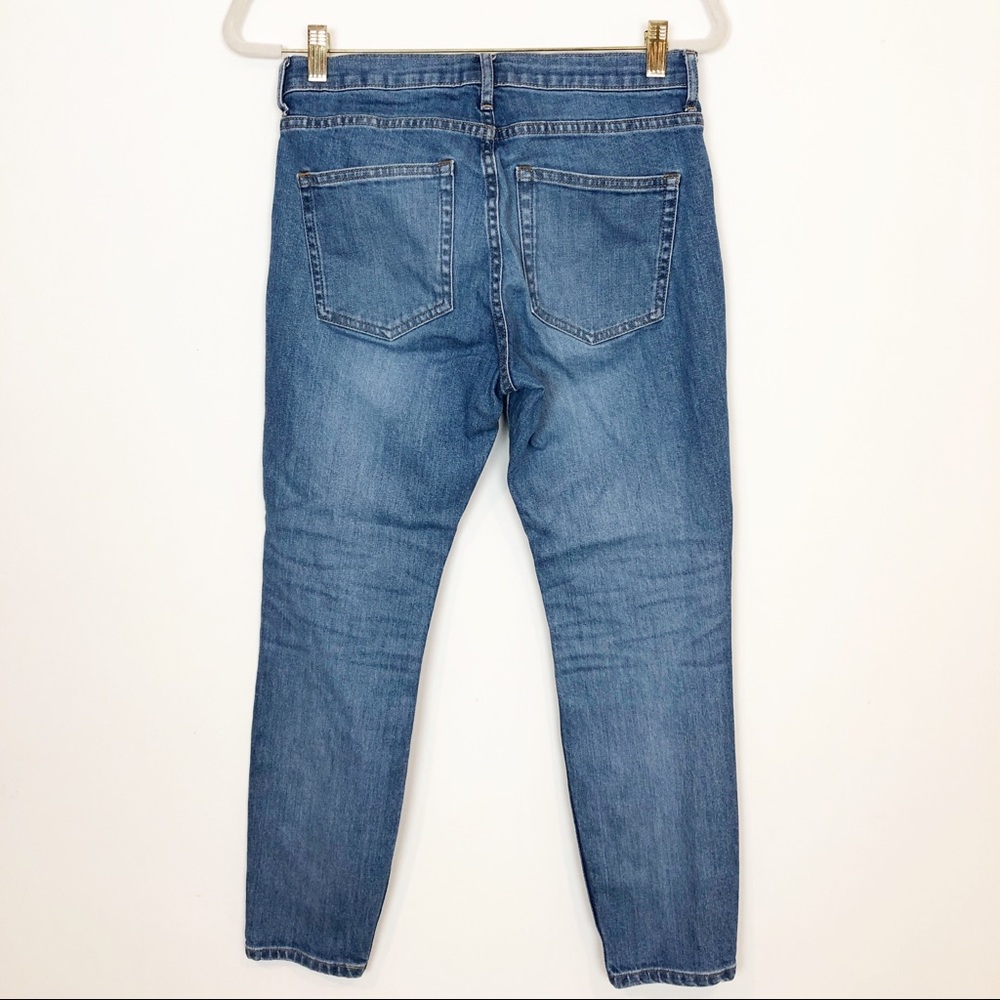 EVERLANE MID RISE SKINNY ANKLE JEANS